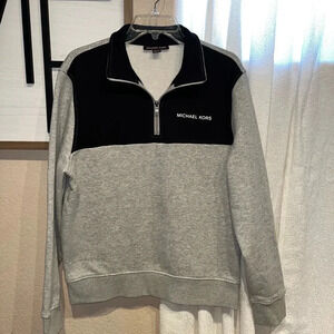 Michael Kors mens‎ 1/4 zip pullover sweatshirt